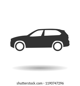 Car Icon. Vector illustration