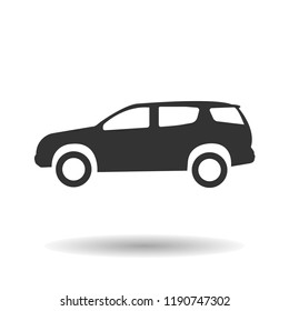 Car Icon. Vector illustration