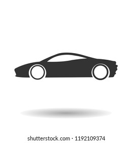 Car Icon. Vector illustration
