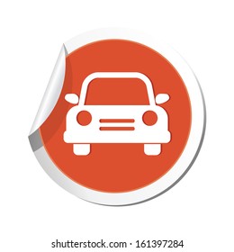 Car icon. Vector illustration