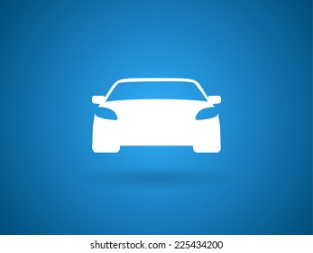 Car icon, vector illustration