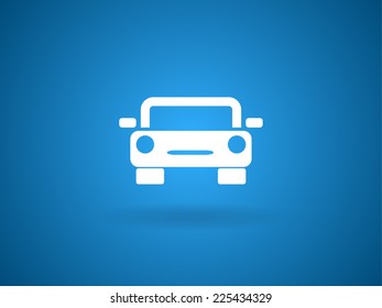 Car icon, vector illustration