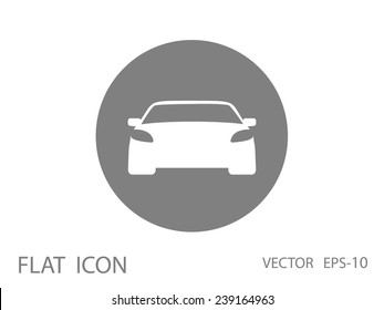 Icono del coche, ilustración del vector