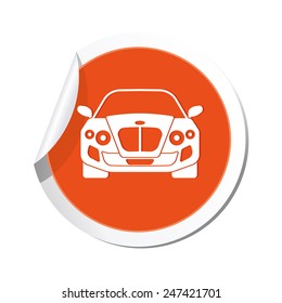 Car icon. Vector illustration