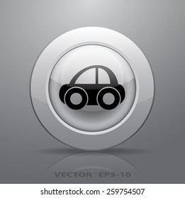 Car icon, vector illustration