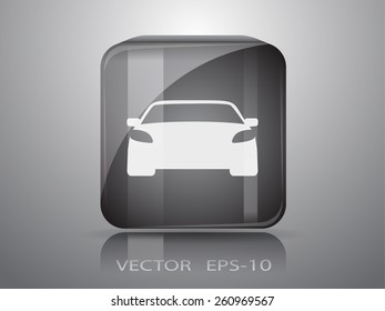 Car icon, vector illustration