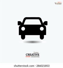 Car .car icon. Vector illustration.             