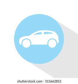 Car icon. Vector illustration