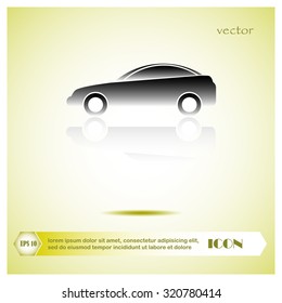 Car icon. Vector illustration