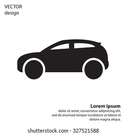 Car icon. Vector illustration