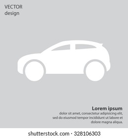 Car icon. Vector illustration