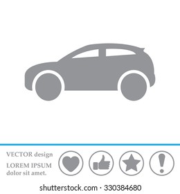 Car icon. Vector illustration