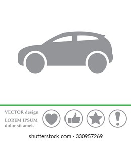 Car icon. Vector illustration