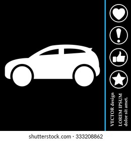 Car icon. Vector illustration