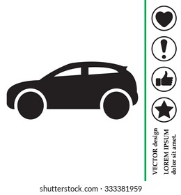 Car icon. Vector illustration