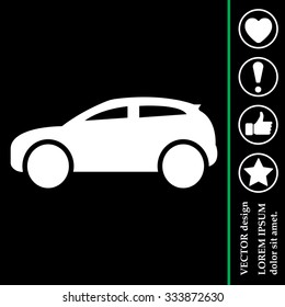 Car icon. Vector illustration