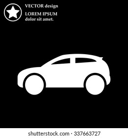 Car icon. Vector illustration