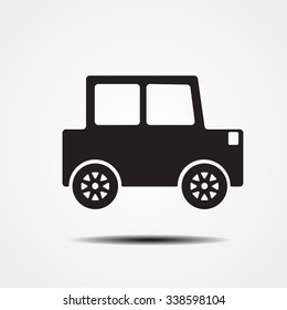 Car icon vector illustration.