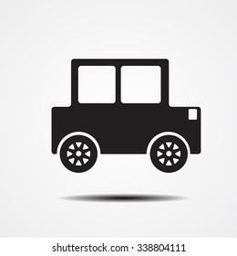 Car icon .vector illustration.