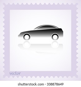 Car icon. Vector illustration