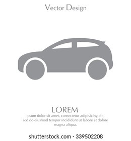 Car icon. Vector illustration