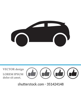 Car icon. Vector illustration