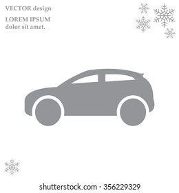 Car icon. Vector illustration
