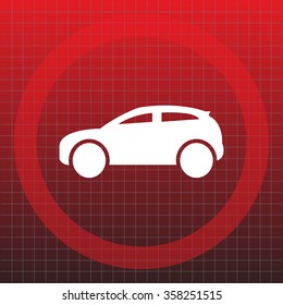 Car icon. Vector illustration
