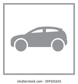 Car icon. Vector illustration