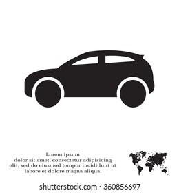 Car icon. Vector illustration