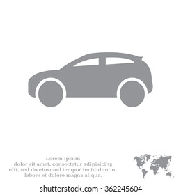 Car icon. Vector illustration