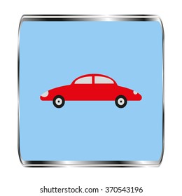 car icon, vector illustration