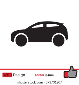 Car icon. Vector illustration