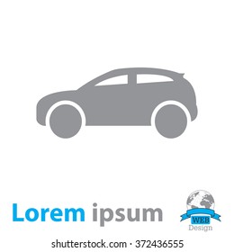 Car icon. Vector illustration