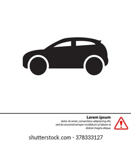 Car icon. Vector illustration