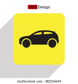 Car icon. Vector illustration