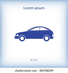 Car icon. Vector illustration