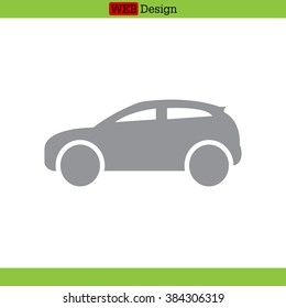 Car icon. Vector illustration