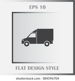 Car icon, vector illustration