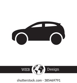 Car icon. Vector illustration