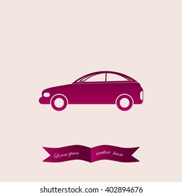 Car icon. Vector illustration