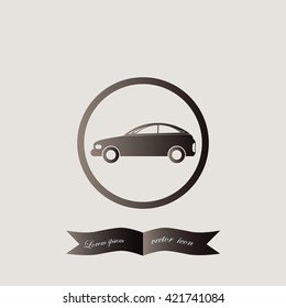 Car icon. Vector illustration