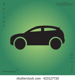 Car icon. Vector illustration