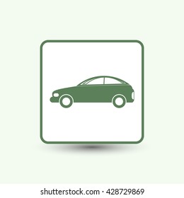 Car icon. Vector illustration