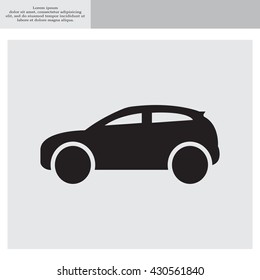 Car icon. Vector illustration