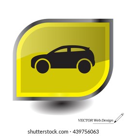Car icon. Vector illustration