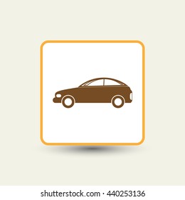 Car icon. Vector illustration