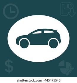 Car icon. Vector illustration