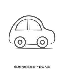 Car icon. Vector illustration