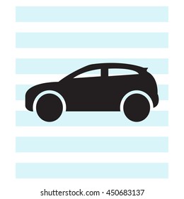 Car icon. Vector illustration